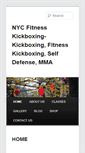 Mobile Screenshot of nycfitnesskickboxing.com