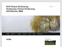 Tablet Screenshot of nycfitnesskickboxing.com